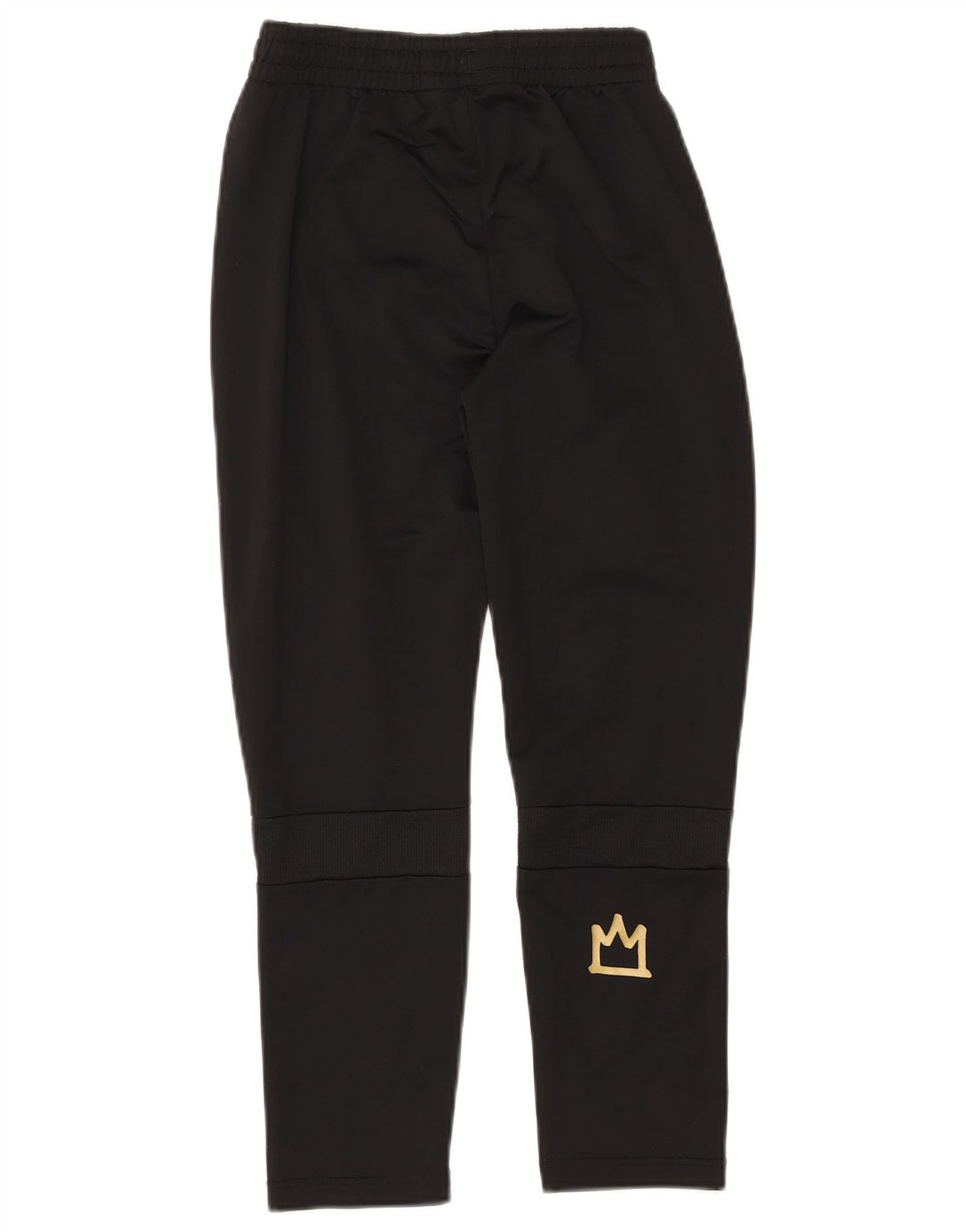 ADIDAS Boys Primegreen Tracksuit Trousers 9-10 Years  Black Polyester