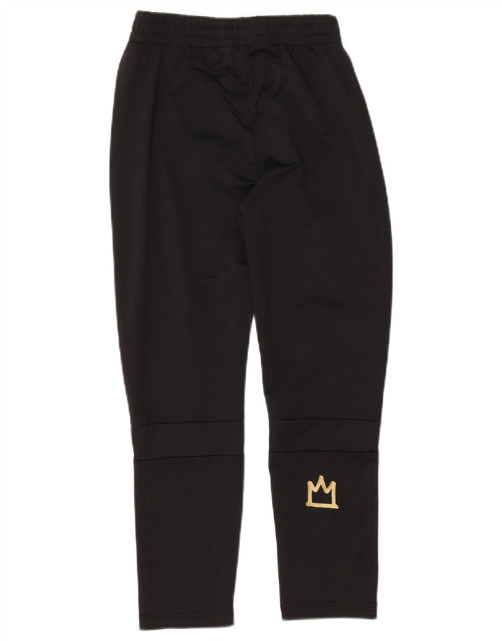 ADIDAS Boys Primegreen Tracksuit Trousers 9-10 Years  Black Polyester