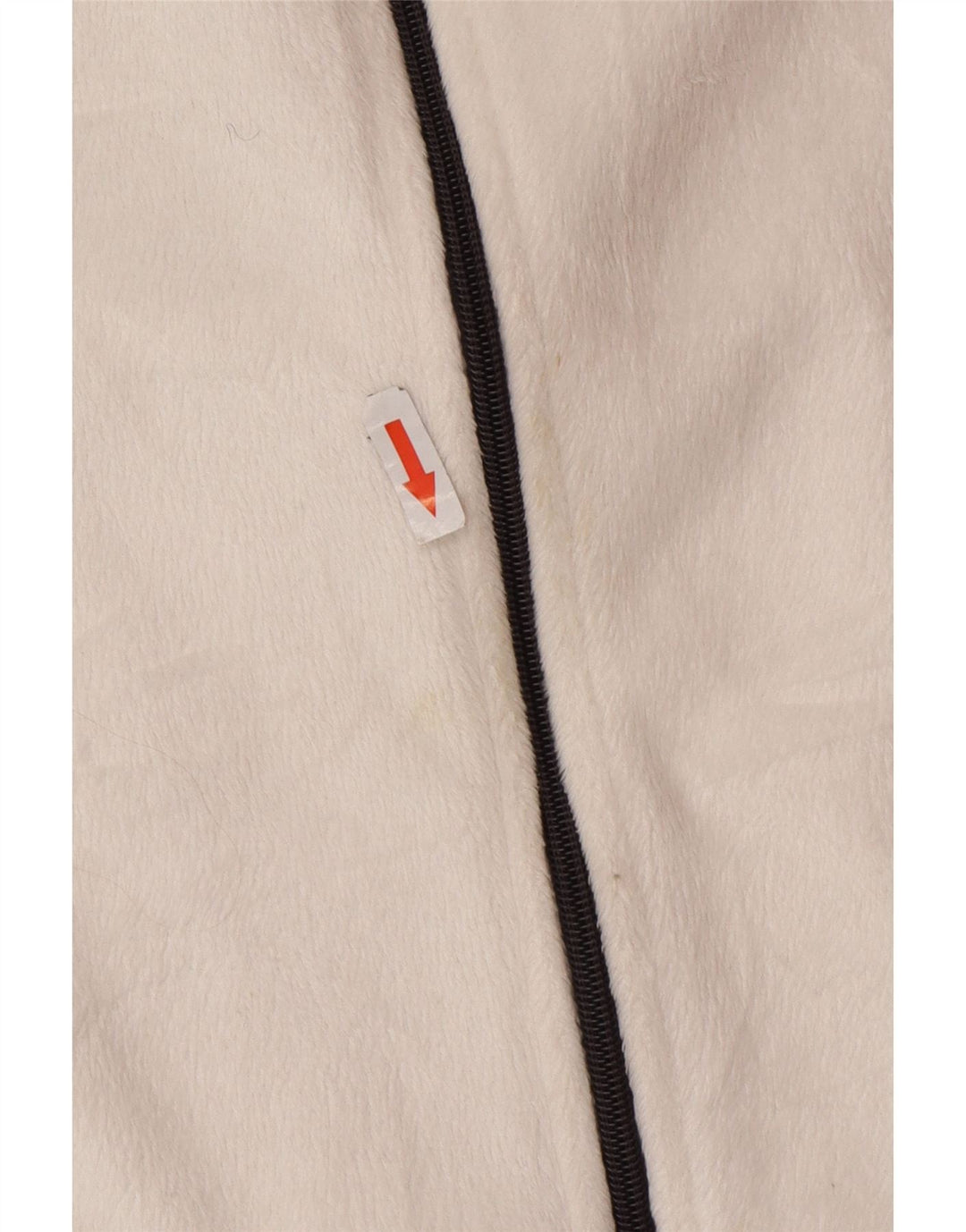 Fila Womens Fleece Jacket UK 16 Large White Colourblock Polyester