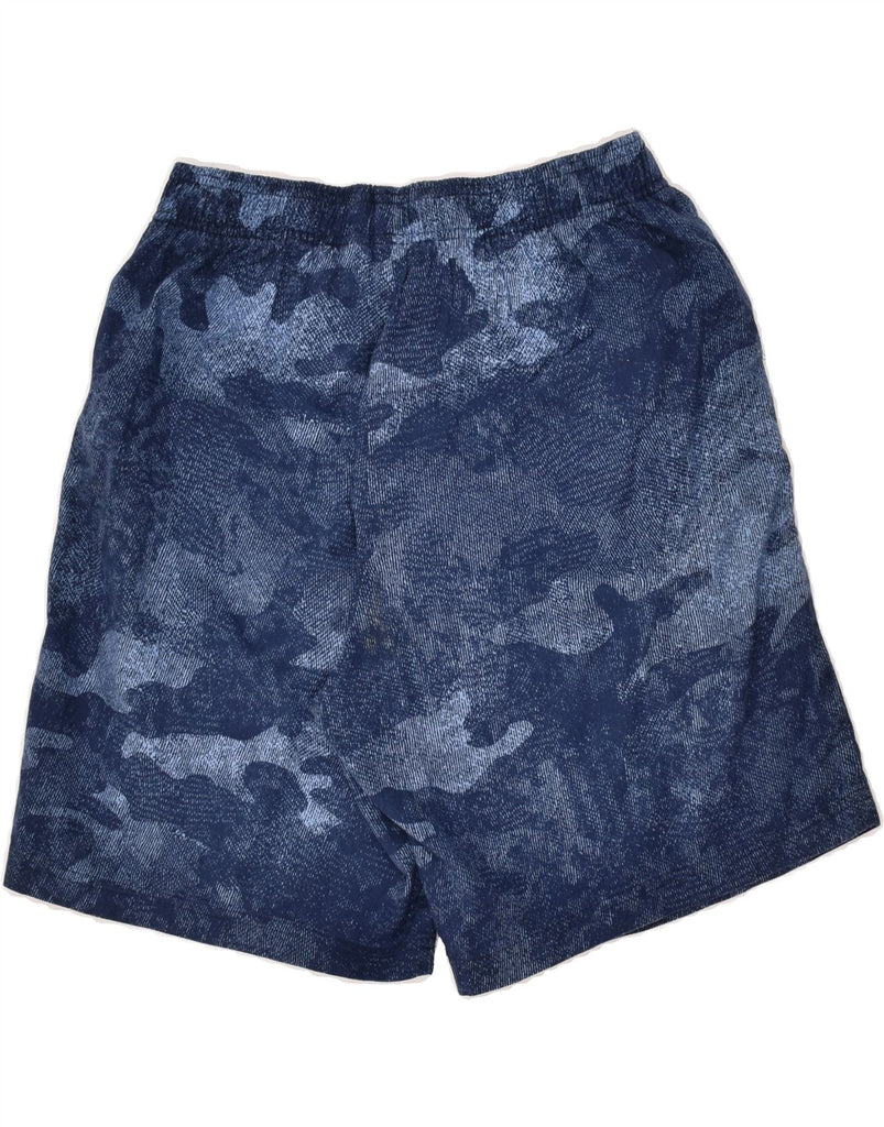ADIDAS Mens Sport Shorts Medium Navy Blue Tie Dye | Vintage Adidas | Thrift | Second-Hand Adidas | Used Clothing | Messina Hembry 
