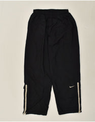 NIKE Mens Tracksuit Trousers XL Black Polyester