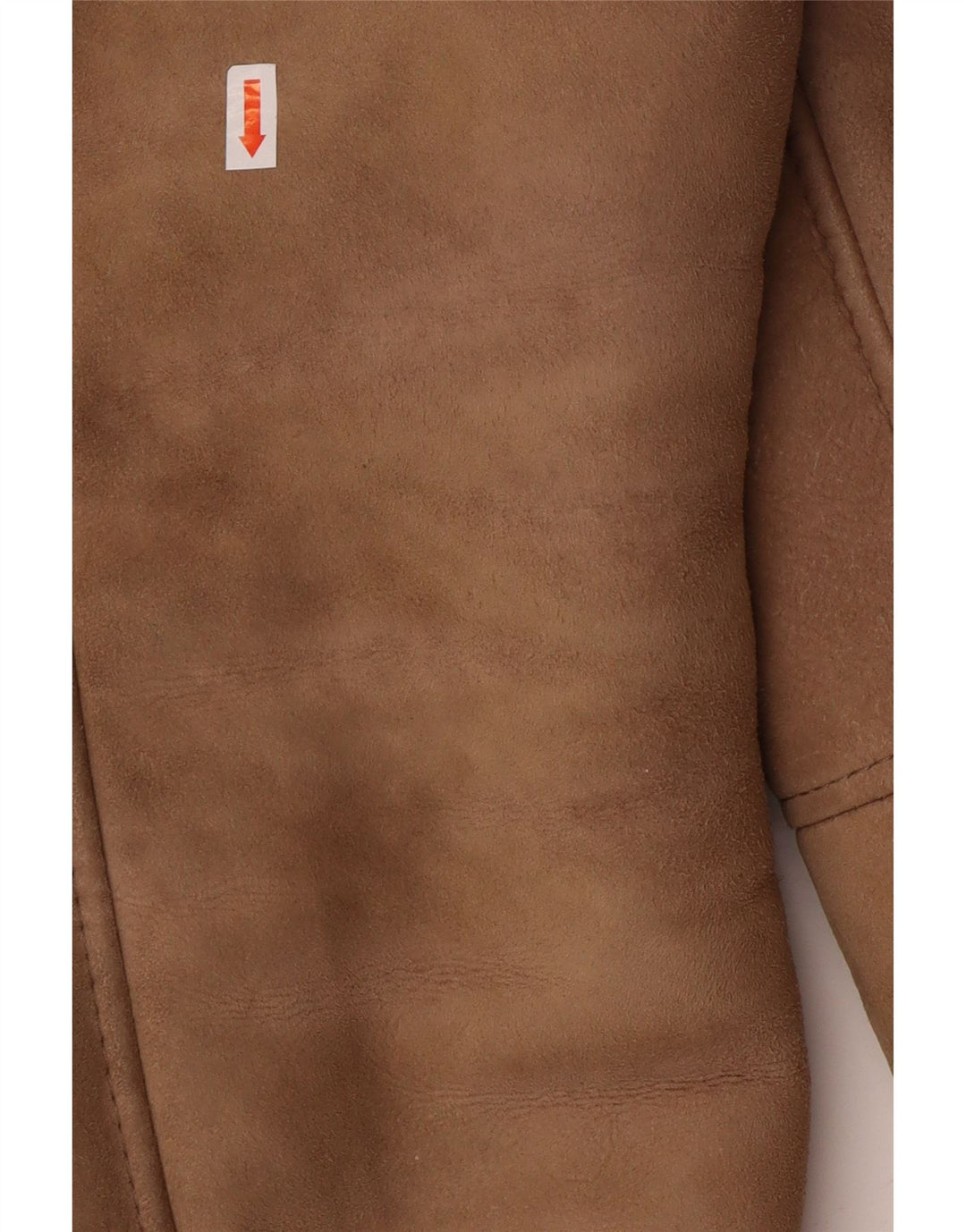 VINTAGE Mens Shearling Jacket IT 50 Large Brown Shearling