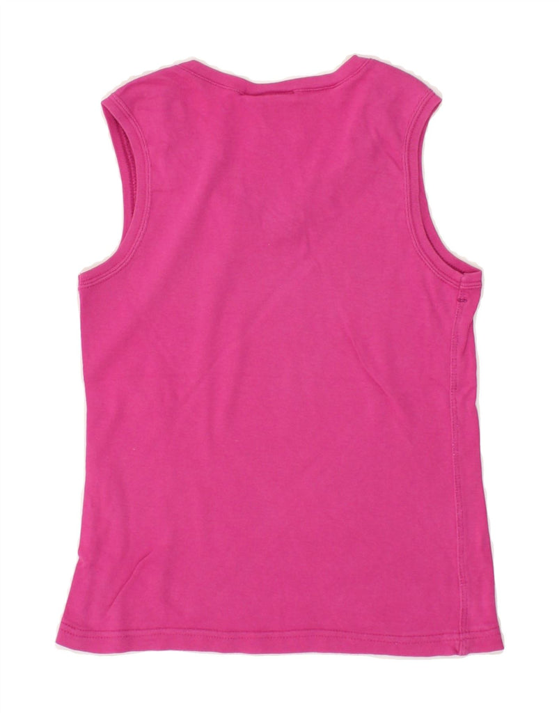 CHAMPION Girls Heritage Classics Graphic Vest Top 9-10 Years Medium Pink | Vintage Champion | Thrift | Second-Hand Champion | Used Clothing | Messina Hembry 