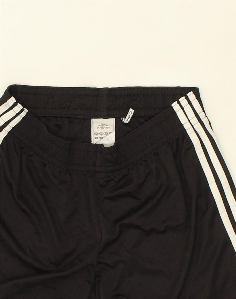 ADIDAS Mens Sport Shorts Medium Black Polyester | Vintage Adidas | Thrift | Second-Hand Adidas | Used Clothing | Messina Hembry 