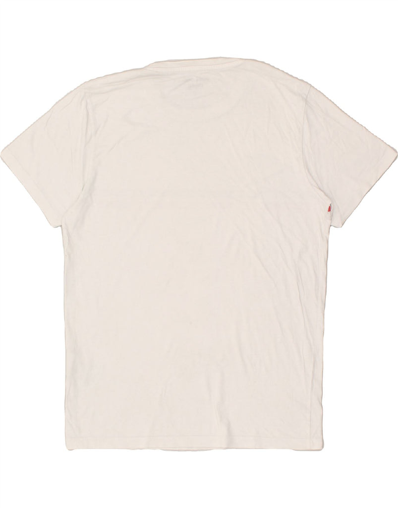 JACK & JONES Mens Regular Fit T-Shirt Top Large White Cotton | Vintage Jack & Jones | Thrift | Second-Hand Jack & Jones | Used Clothing | Messina Hembry 