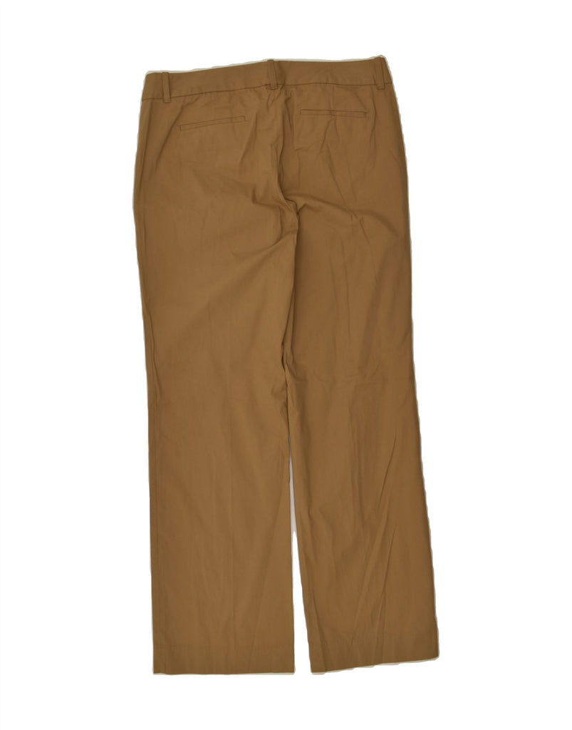J. CREW Womens City Fit Straight Chino Trousers US 12 XL W34 L32  Brown | Vintage J. Crew | Thrift | Second-Hand J. Crew | Used Clothing | Messina Hembry 