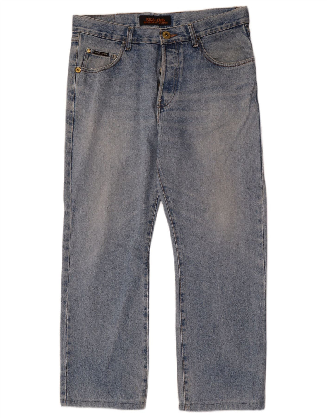 Rica Lewis Mens Straight Jeans W33 L28 Blue