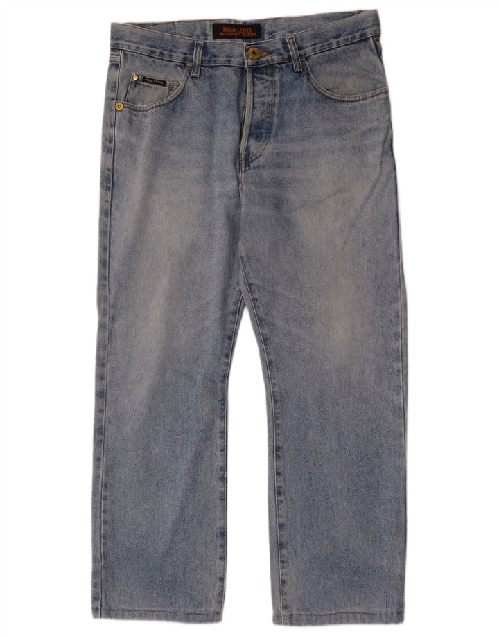 Rica Lewis Mens Straight Jeans W33 L28 Blue