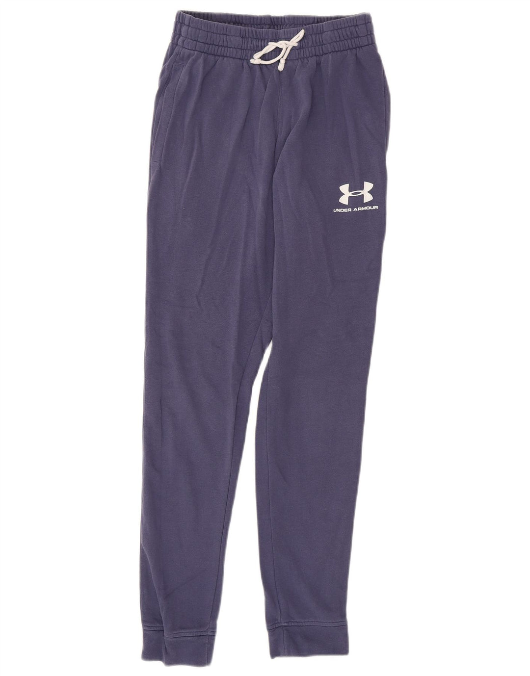 Under Armour Mens Graphic Tracksuit Trousers Joggers Small Purple