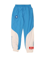 KAPPA Boys Tracksuit Trousers Joggers 11-12 Years  Blue Colourblock