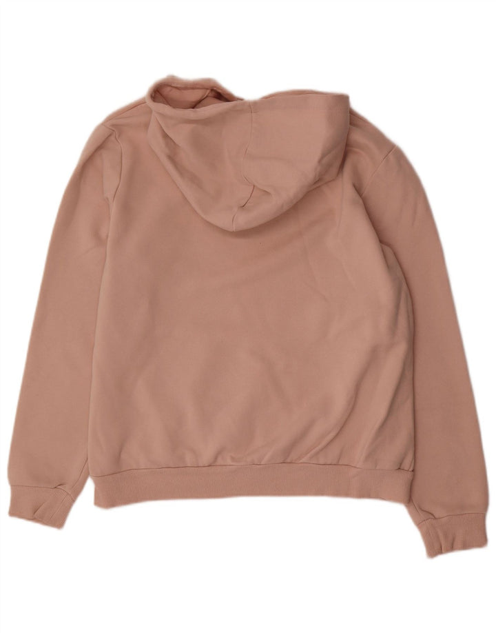 PUMA Womens Hoodie Jumper UK 18 XL Pink