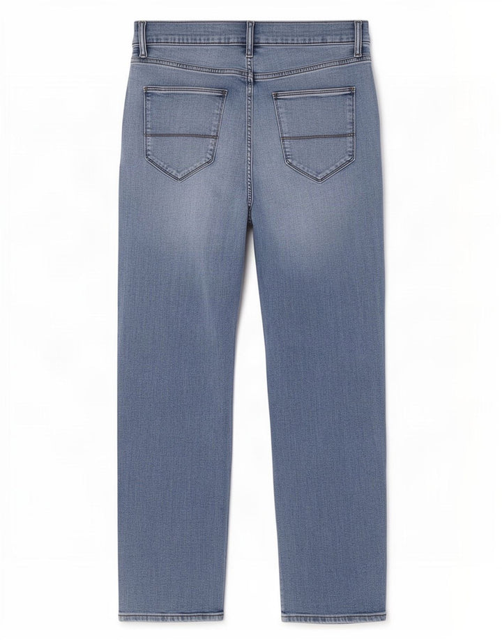 Marks & Spencer Mens Straight Jeans W32 L31 Blue Cotton