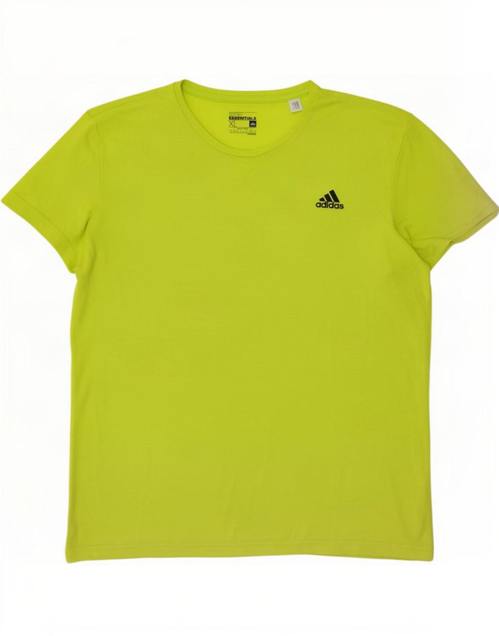 Adidas Mens Climalite T-Shirt Top XL Green