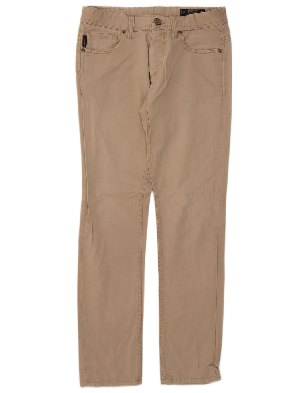 Jack & Jones Mens Slim Casual Trousers W30 L30 Beige
