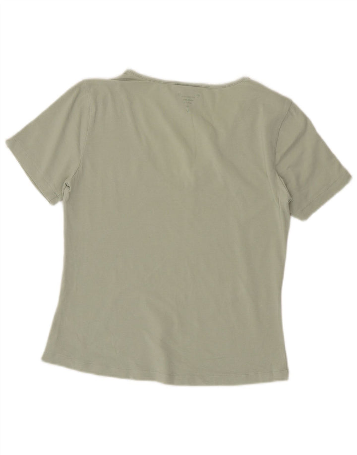 Champion Womens T-Shirt Top UK 14 Large Green