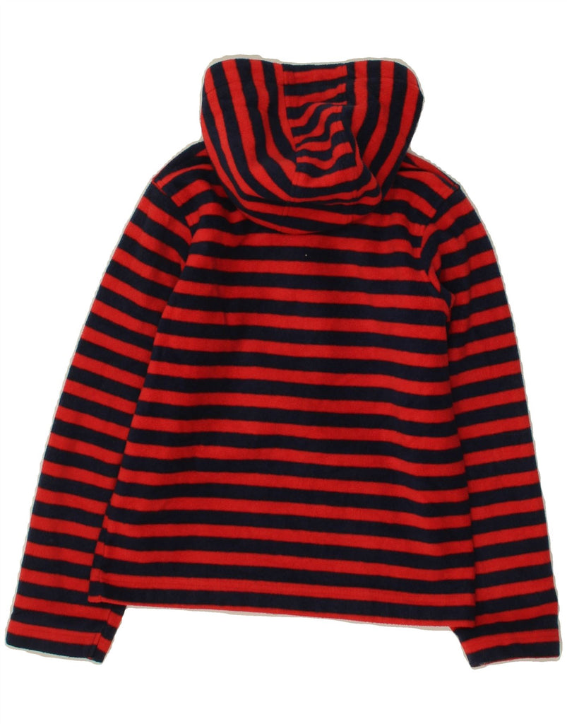 MOUNTAIN WAREHOUSE Boys Hooded Fleece Jacket 9-10 Years Red Striped Vintage Mountain Warehouse and Second-Hand Mountain Warehouse from Messina Hembry 