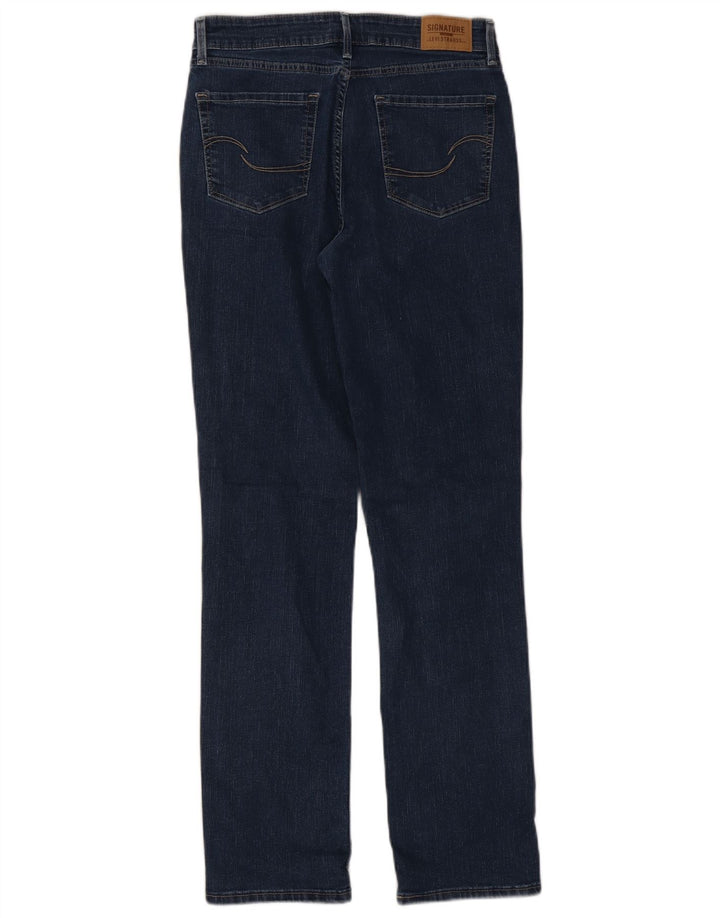 Levi's Womens Signature Straight Jeans US 6 Medium W28 L32 Navy Blue