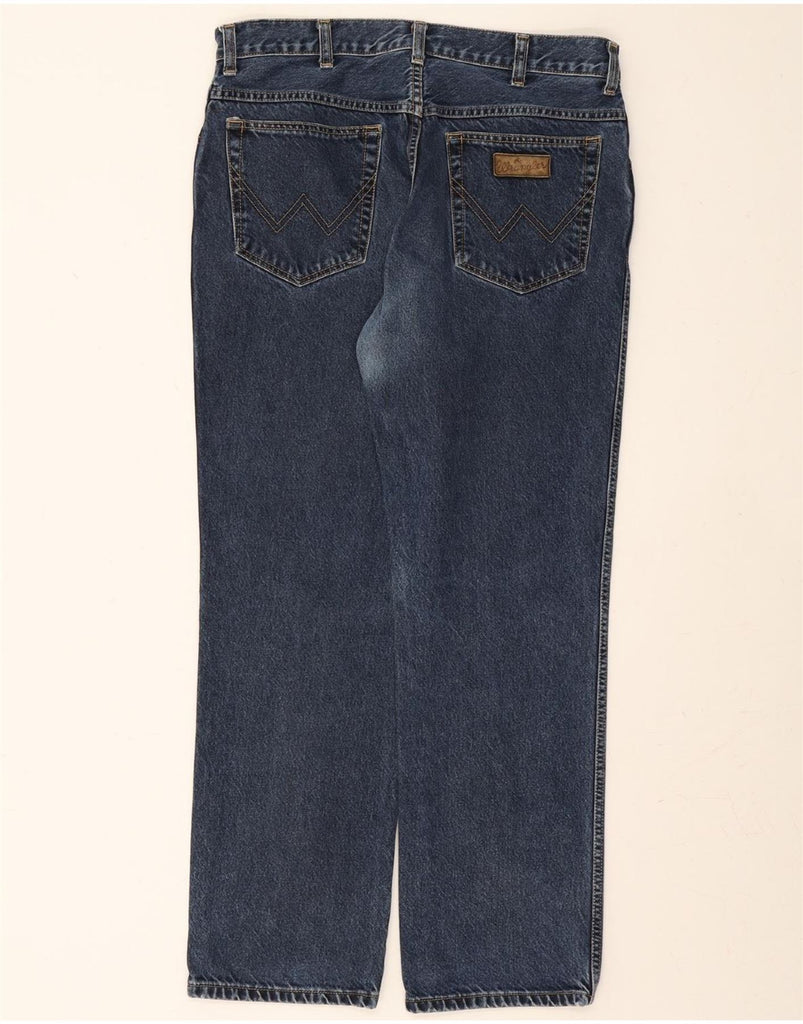 WRANGLER Mens Texas Straight Jeans W36 L30 Blue Cotton Vintage Wrangler and Second-Hand Wrangler from Messina Hembry 