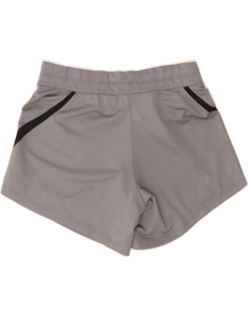 NIKE Womens Dri Fit Sport Shorts UK 6 XS  Grey Colourblock Polyester Vintage Nike and Second-Hand Nike from Messina Hembry 