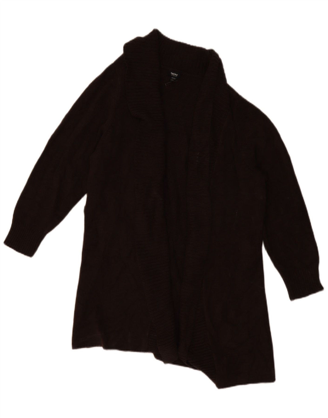 Mossimo Womens Open Cardigan Sweater US 16 2XL Brown Acrylic