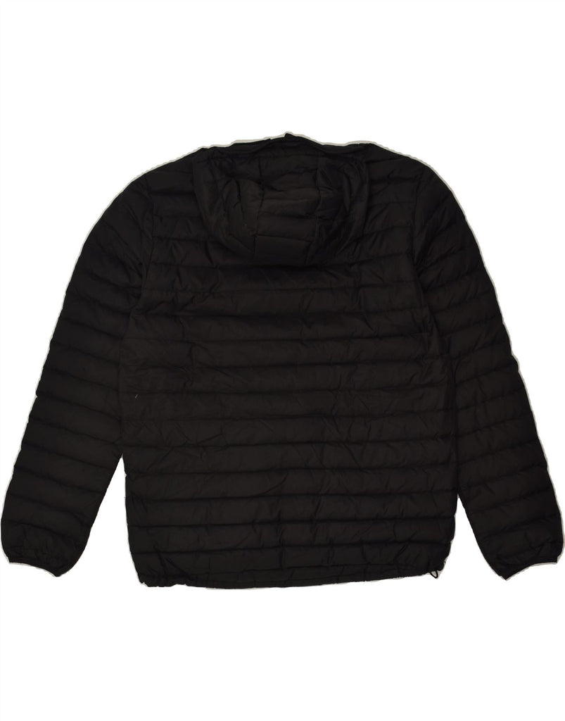 MOUNTAIN WAREHOUSE Mens Hooded Padded Jacket UK 42 XL Black | Vintage Mountain Warehouse | Thrift | Second-Hand Mountain Warehouse | Used Clothing | Messina Hembry 