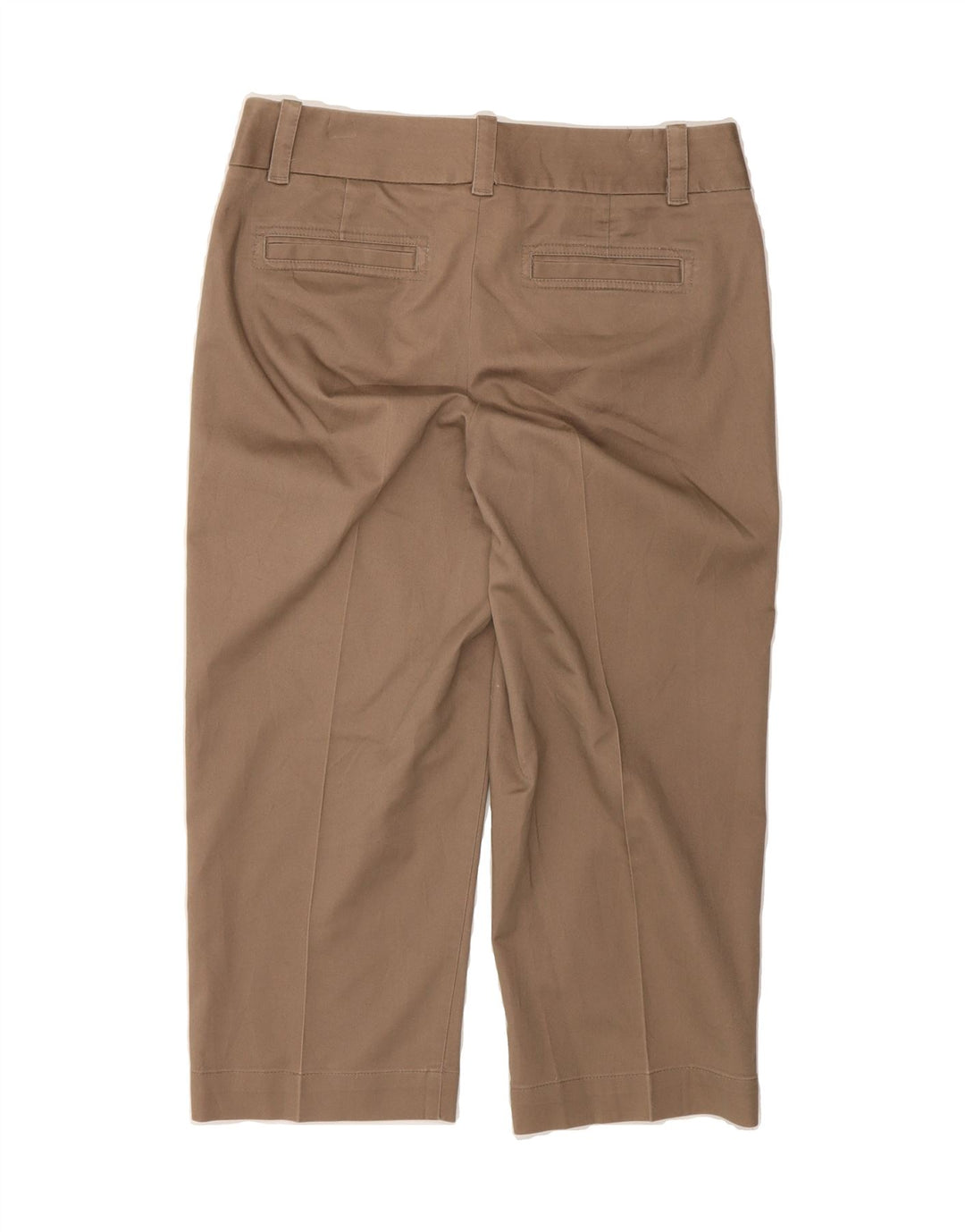 DOCKERS Womens Straight Capri Trousers US 6 Medium W30 L21 Brown Cotton Vintage Dockers and Second-Hand Dockers from Messina Hembry 