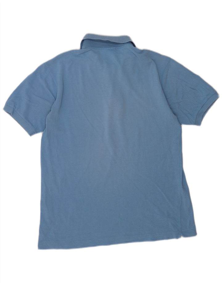 Lacoste Mens Polo Shirt Size 4 Medium Blue