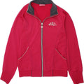 CHAMPION Girls Tracksuit Top Jacket 11-12 Years Large Pink Polyester Vintage Champion and Second-Hand Champion from Messina Hembry 