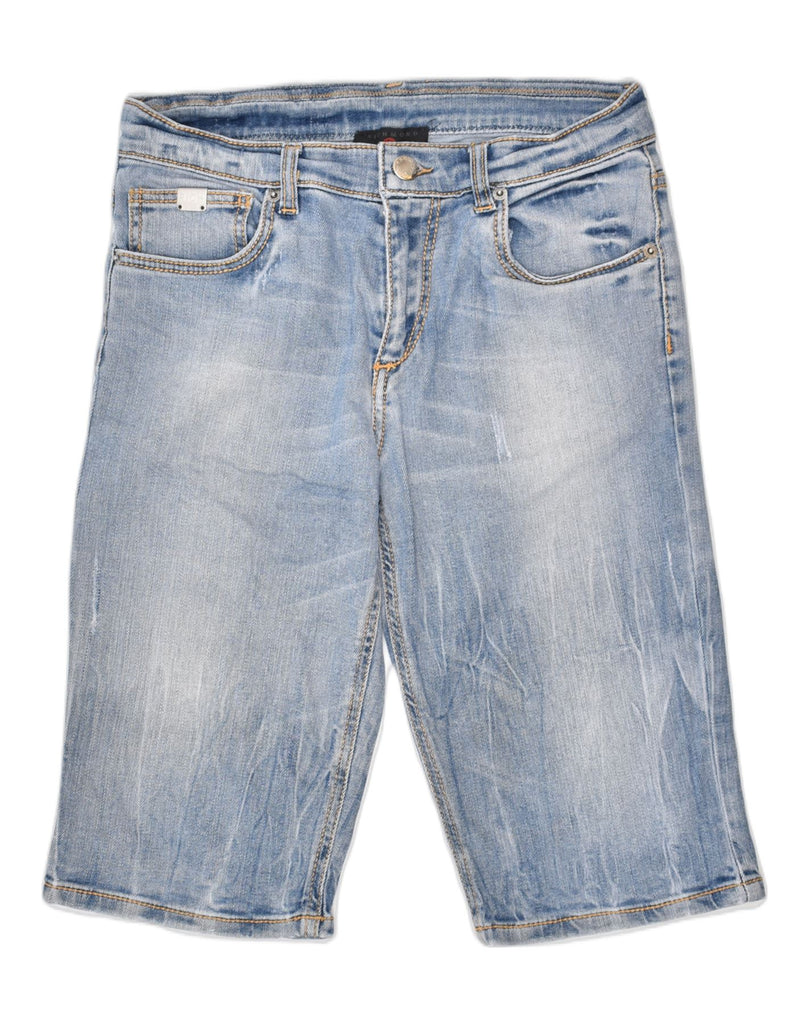 RICHMOND Boys Denim Shorts 11-12 Years W28 Blue Cotton | Vintage | Thrift | Second-Hand | Used Clothing | Messina Hembry 