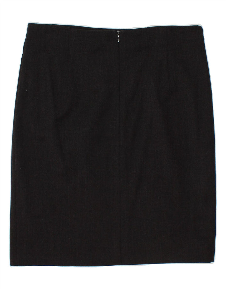 KRIZIA Womens Straight Skirt W34 Large  Black Vintage Krizia and Second-Hand Krizia from Messina Hembry 