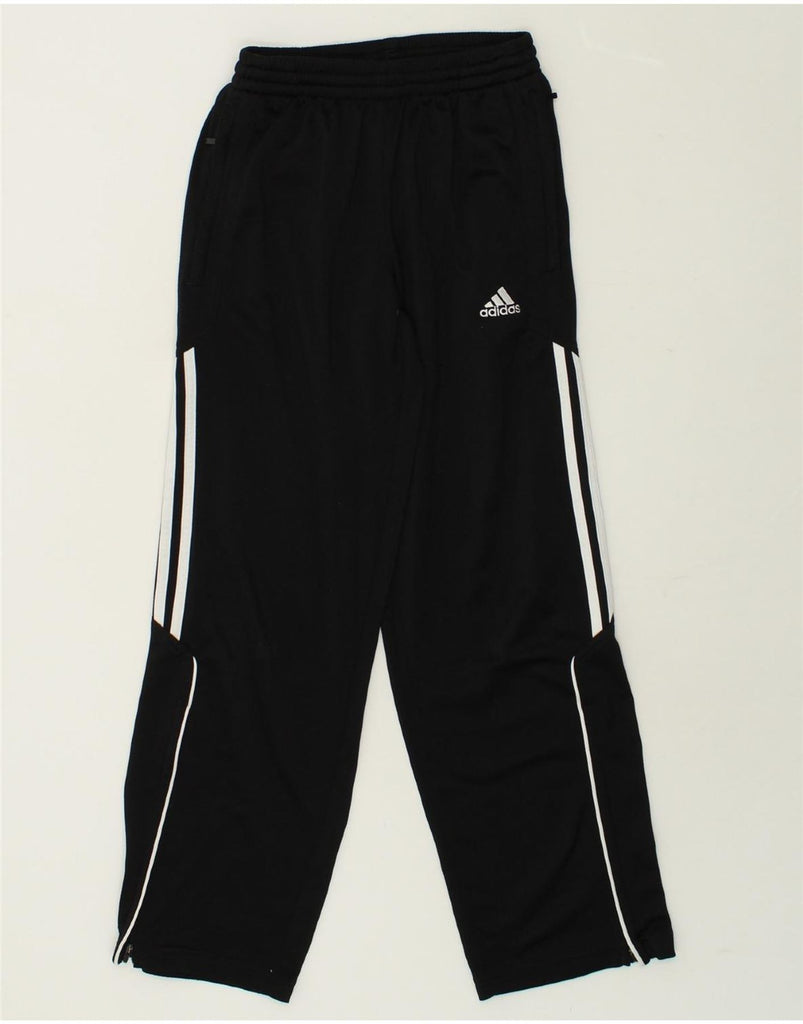 ADIDAS Boys Tracksuit Trousers 13-14 Years XL Black Polyester | Vintage Adidas | Thrift | Second-Hand Adidas | Used Clothing | Messina Hembry 