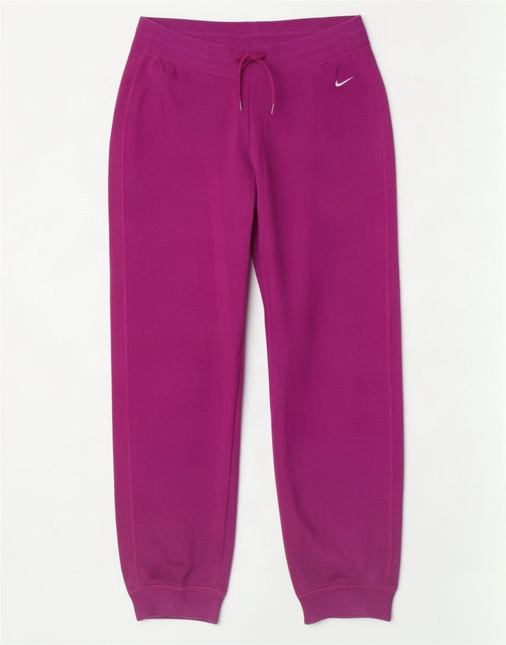 Nike Womens Tracksuit Trousers Joggers UK 14 Medium Purple