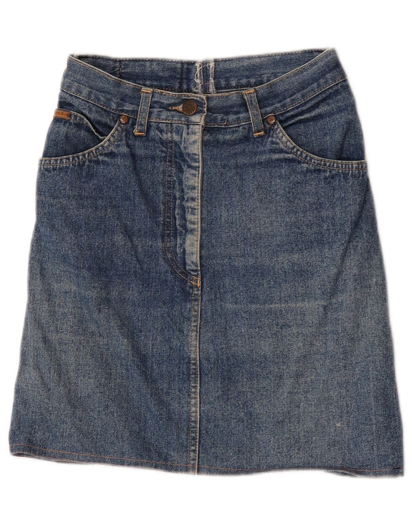 Yuma Girls Denim Skirt 9-10 Years W23 Blue Cotton