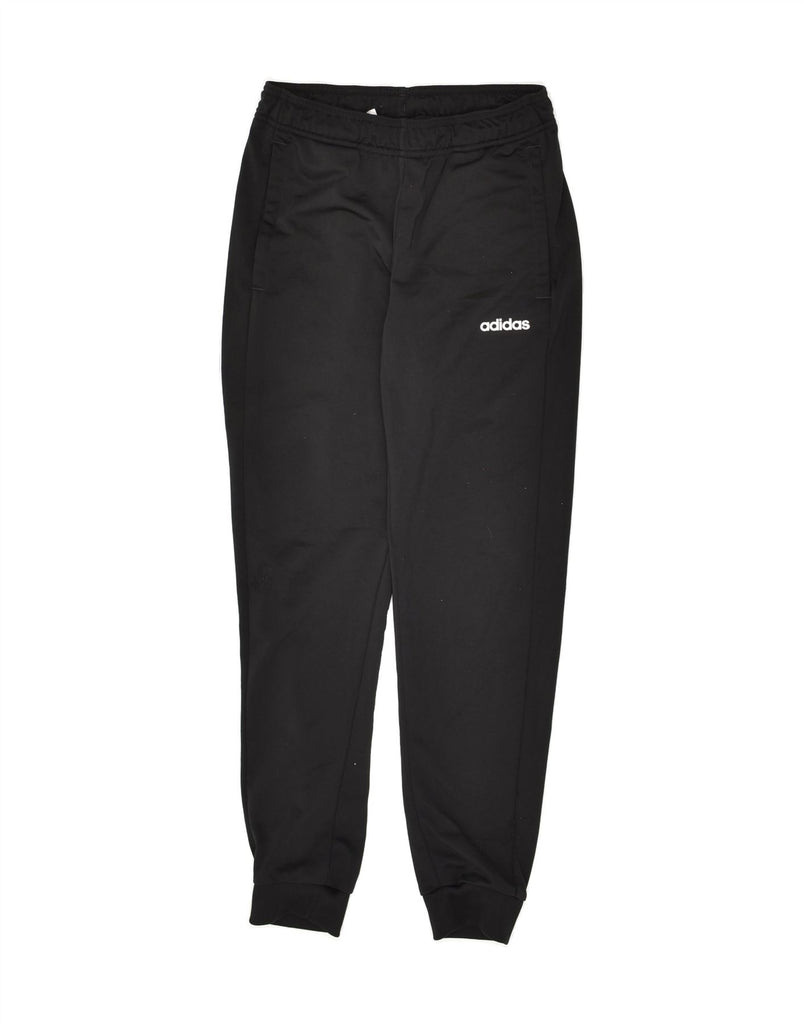 ADIDAS Boys Tracksuit Trousers Joggers 11-12 Years Black Polyester | Vintage Adidas | Thrift | Second-Hand Adidas | Used Clothing | Messina Hembry 