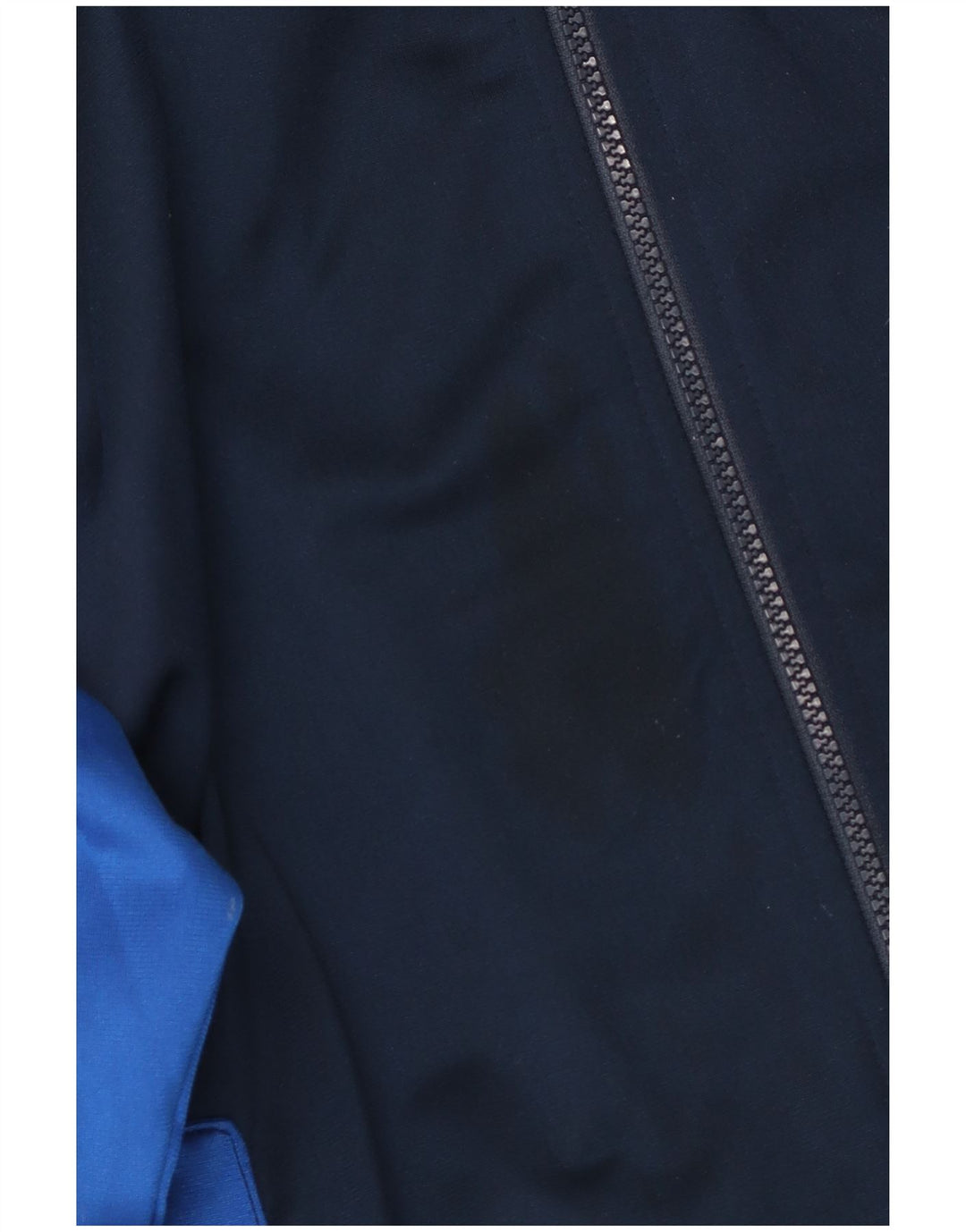 Lotto Mens Tracksuit Top Jacket Large Navy Blue Colourblock Polyester