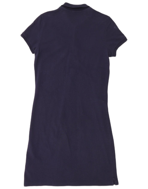Ralph Lauren Womens Polo Dress UK 14 Large Navy Blue Cotton