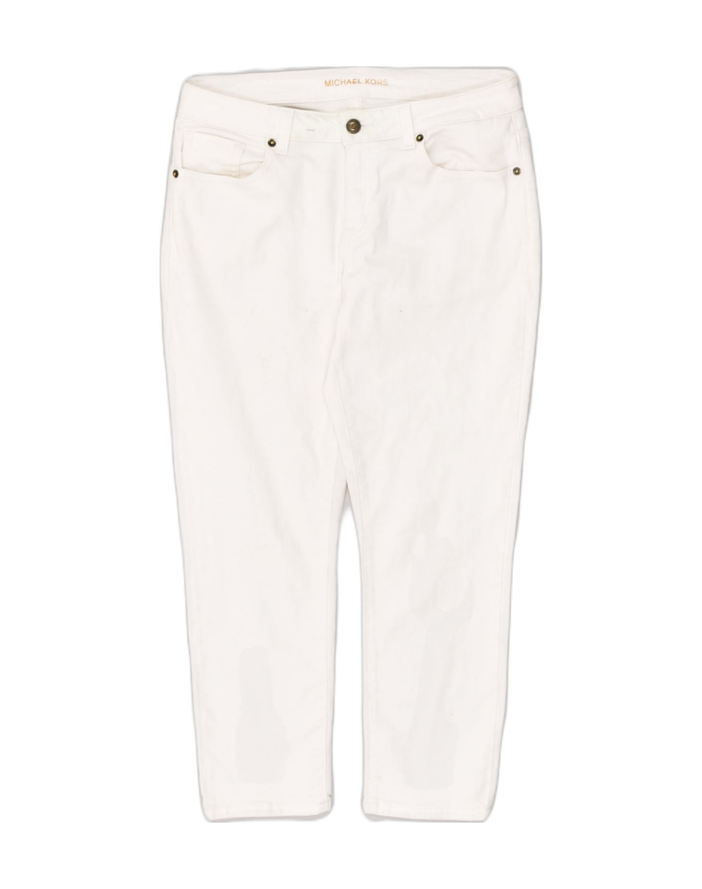 Michael kors deals pants womens white