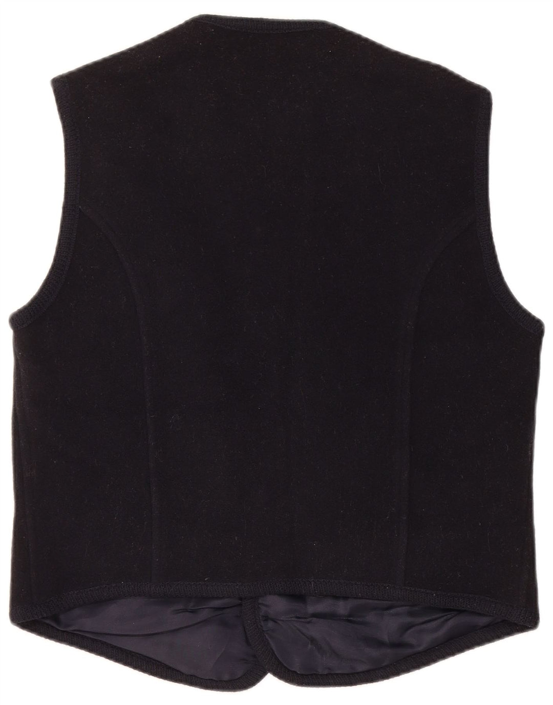 Pierre Cardin Mens Waistcoat IT 52 Large Navy Blue Wool