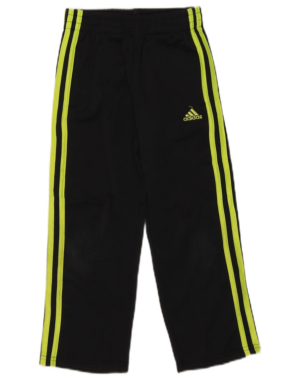 Adidas Girls Tracksuit Trousers 5-6 Years  Black Polyester