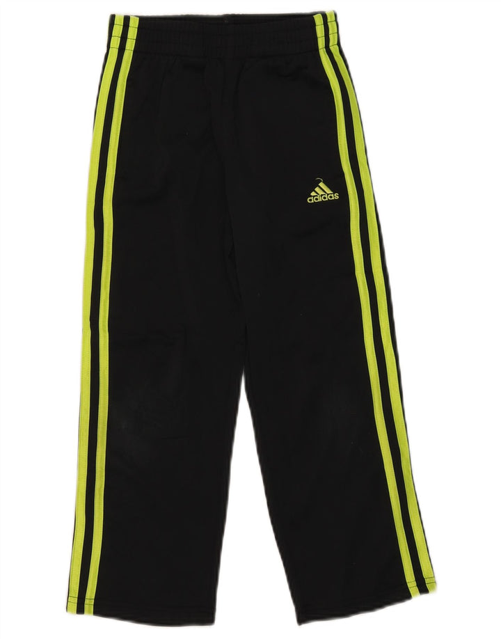 Adidas Girls Tracksuit Trousers 5-6 Years  Black Polyester