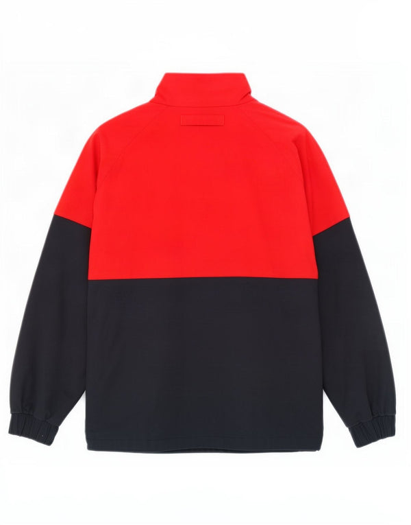 Jack Wills Mens Tracksuit Top Jacket Small Navy Blue Colourblock Cotton