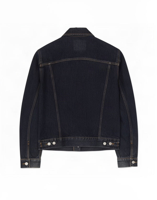 Indian Rags Mens Denim Jacket UK 38 Medium Navy Blue Cotton