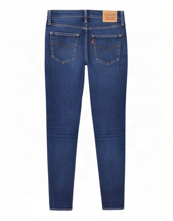 Levi's Womens Super Skinny Jeans W26 L28 Blue Cotton