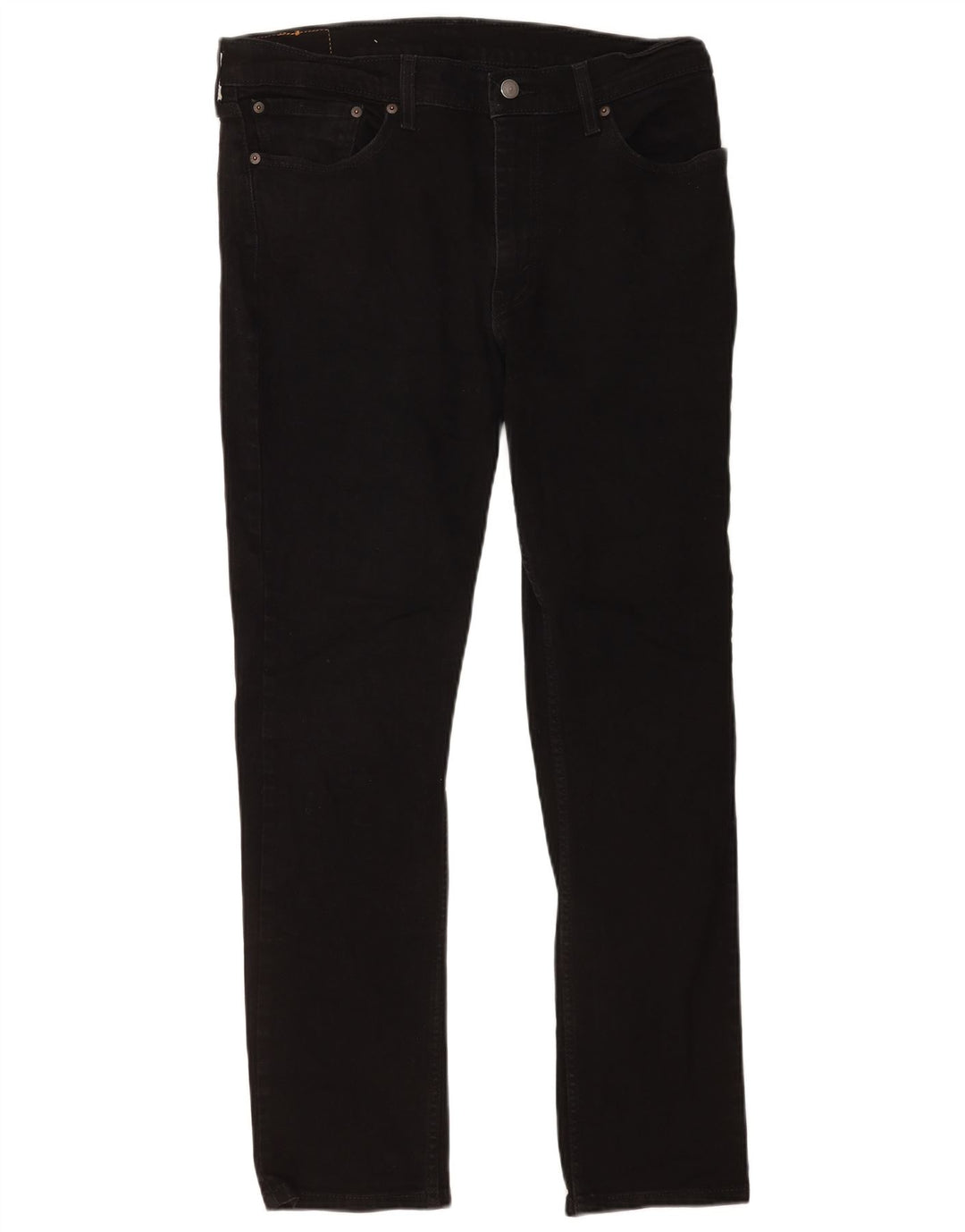 Levi's Mens 511 Slim Jeans W36 L32 Black Cotton