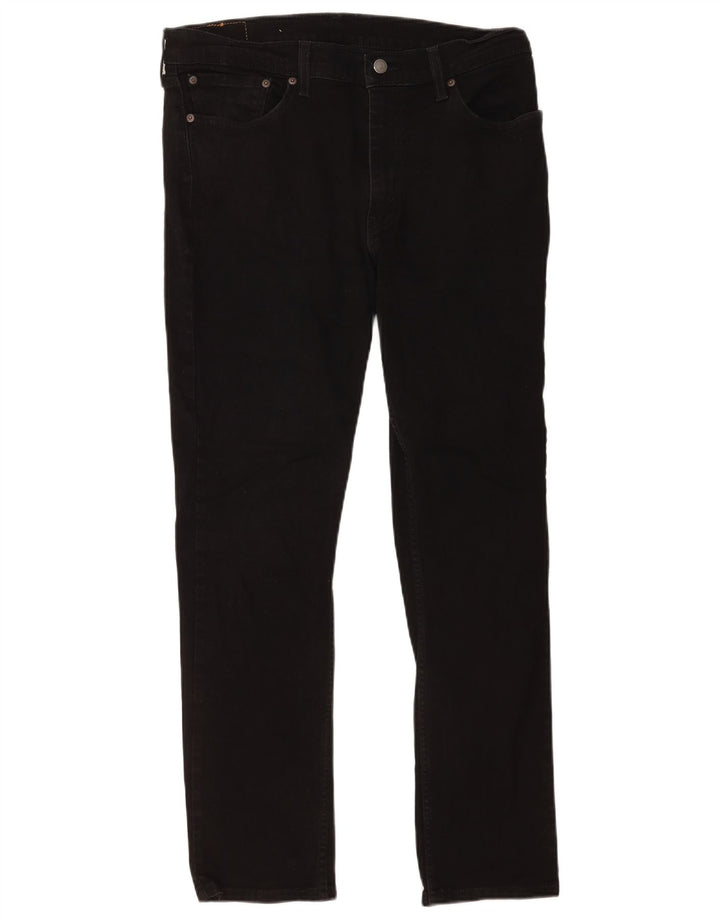 Levi's Mens 511 Slim Jeans W36 L32 Black Cotton