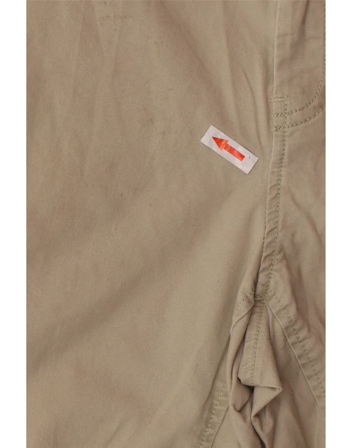 Calvin Klein Mens Chino Shorts W34 Large Beige Cotton