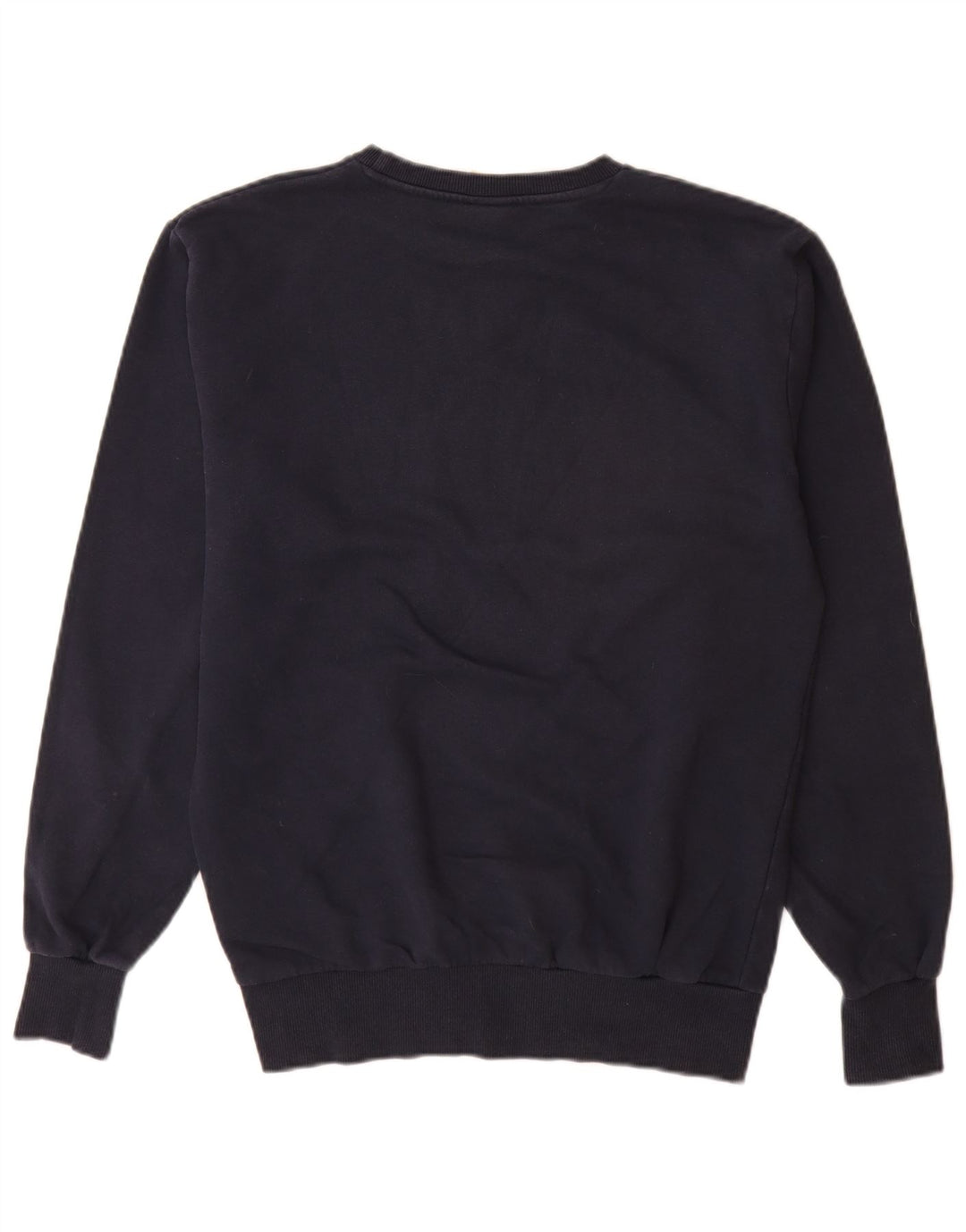 Ellesse Mens Graphic Sweatshirt Jumper Medium Navy Blue Cotton