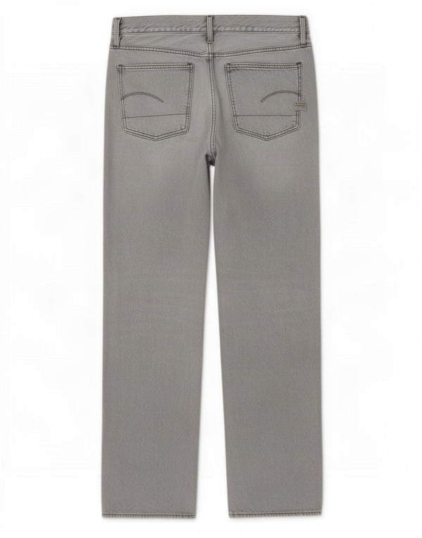 G-Star Mens Relaxed Fit Straight Jeans W33 L34 Grey Cotton