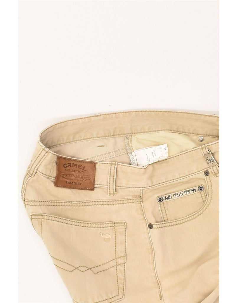 CAMEL Mens Straight Jeans W32 L26 Beige Cotton Vintage Camel and Second-Hand Camel from Messina Hembry 