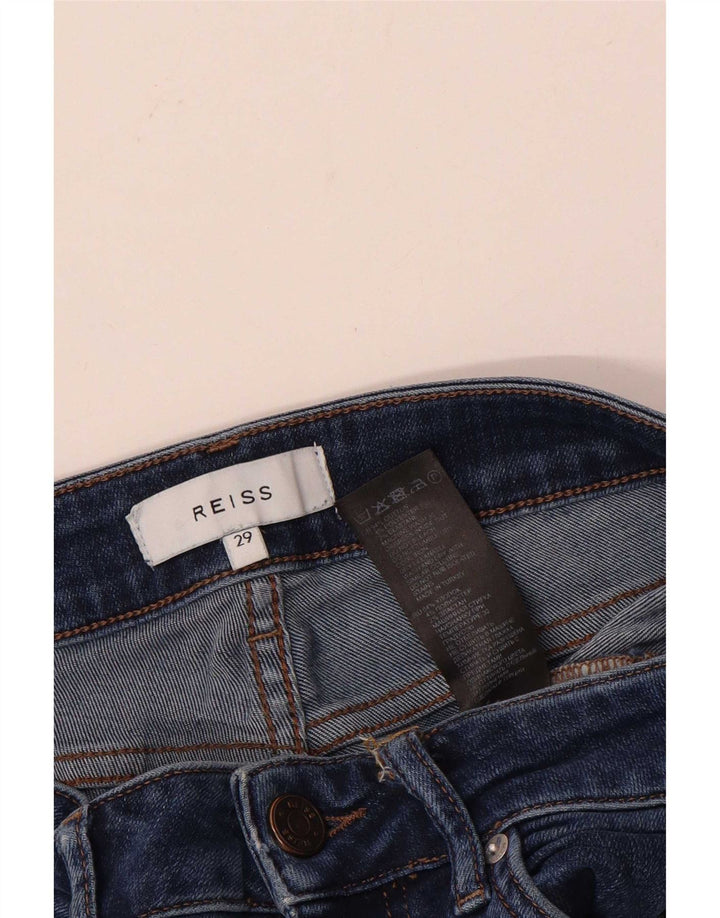 Reiss Womens Skinny Jeans W29 L30 Blue